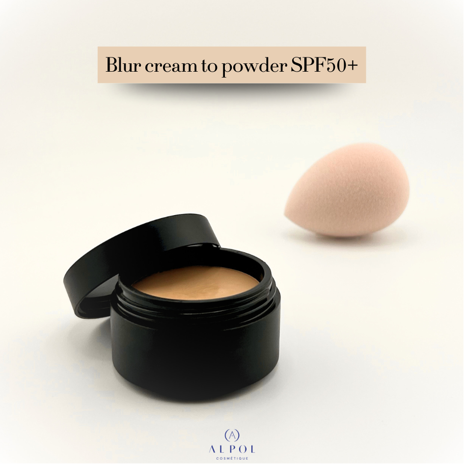 produit solaire blur cream to powder SPF50+