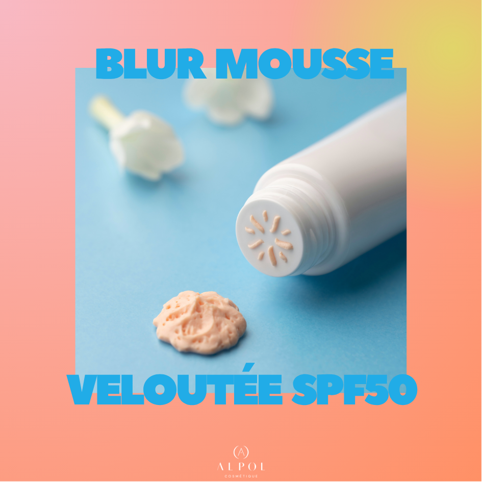 produit solaire blur mousse veloutée SPF50